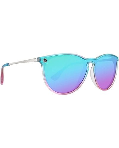 Blenders Eyewear North Park X2 Polarized Sunglasses Nora Rad (Pol) - Blue