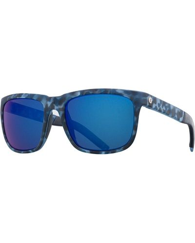 Electric Knoxville S Polarized Sunglasses Ocean Tort/ Polar Pro - Blue