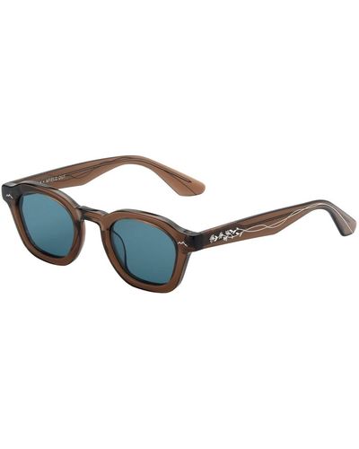 Afield Out Logos Sunglasses - Blue