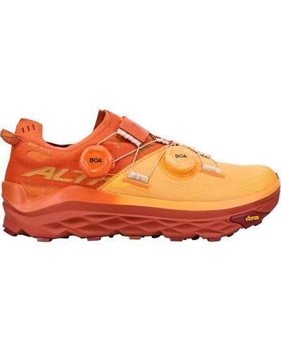 Altra Mont Blanc Boa Trail Running Shoe - Orange