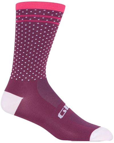 Giro Comp Racer High Rise Sock Urchin/ Street - Purple
