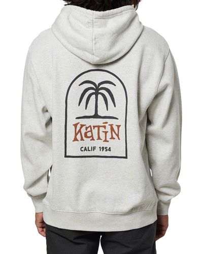 Katin K Palm Pullover Hoodie - Gray