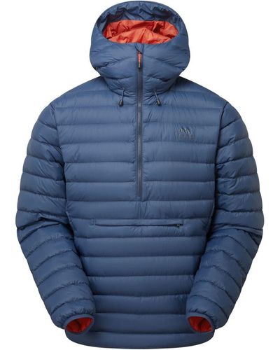Mountain Equipment Earthrise Hooded Pullover - Blue