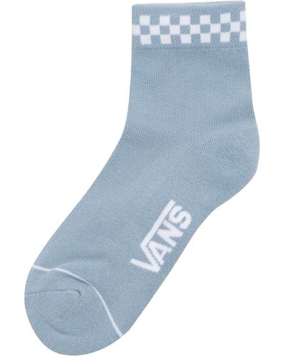 Vans Peek-a-check Crew Sock - Blue