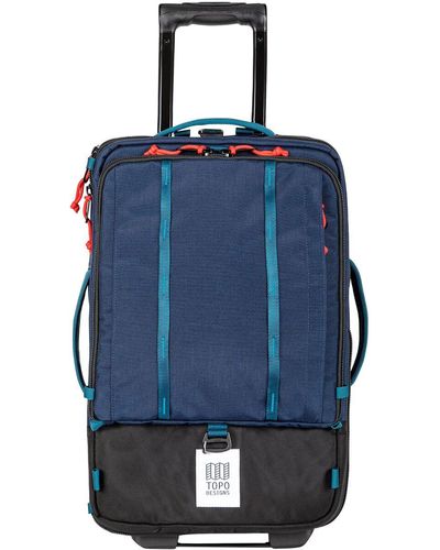 Topo Global Travel 44L Roller Bag - Blue
