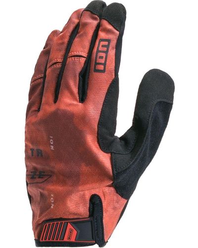 Ion Traze Long Finger Glove - Red