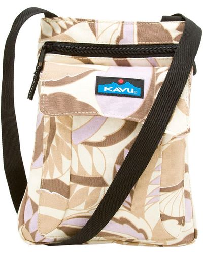 Kavu Keeper Cross Body Bag - Metallic