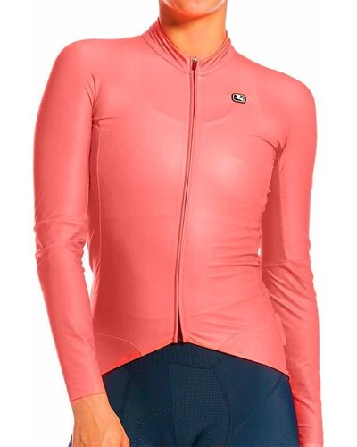 Giordana Fr-C Pro Lightweight Upf 50+ Long-Sleeve Jersey - Pink