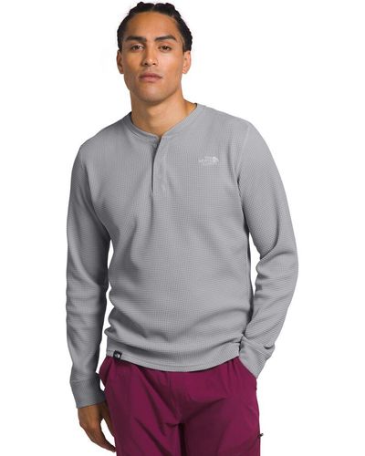 The North Face Skyview Thermal Long-sleeve Henley - Gray