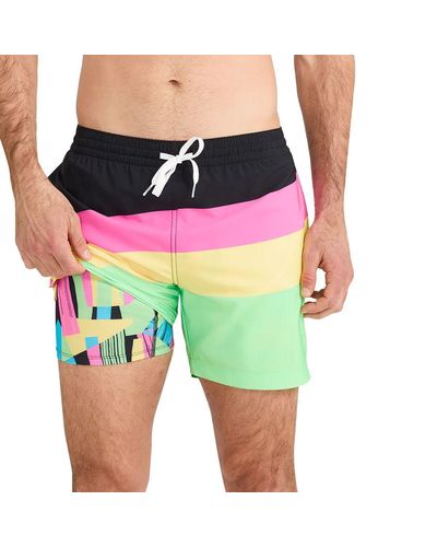 Chubbies Stretch 5.5In Swim Trunk Lined - Green