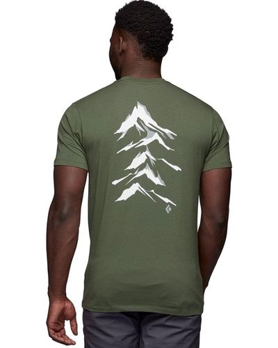 Black Diamond Diamond Peaks T-Shirt - Green