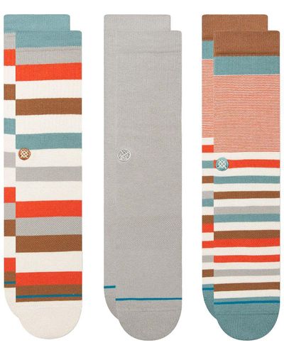 Stance Waldos Sock 3-Pack - Gray