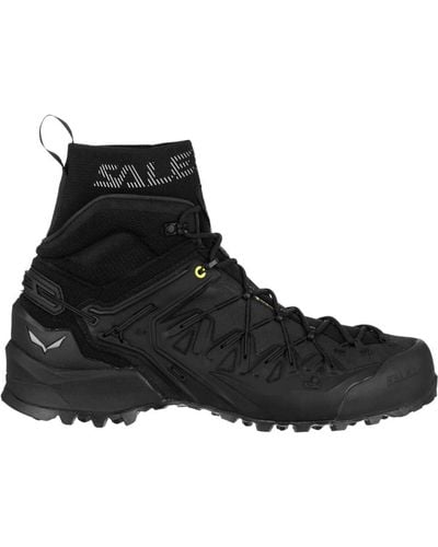 Salewa Ms Wildfire Edge Mid Gtx 61350-0971 Men's Walking Boots In Black