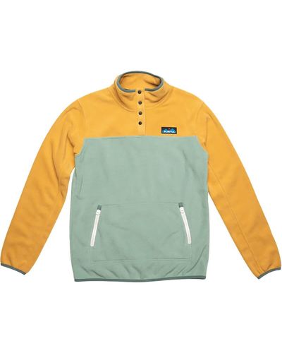 Kavu Cavanaugh Fleece Jacket - Yellow