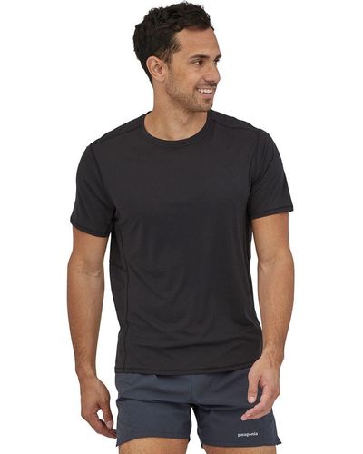 Patagonia Capilene Cool Lightweight Short-Sleeve Shirt - Black