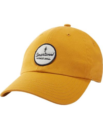 Smartwool Logo Ball Cap - Yellow