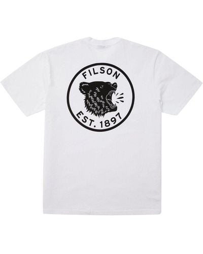 Filson Short-sleeve Pioneer Graphic T-shirt - White