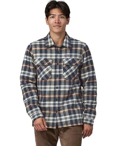 Patagonia Insulated Organic Cotton Fjord Flannel Shirt - Multicolor