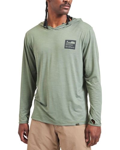 Howler Brothers Hb Tech Hoodie - Green