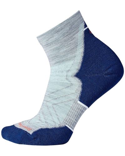 Smartwool Run Targeted Cushion Ankle Sock - Gray