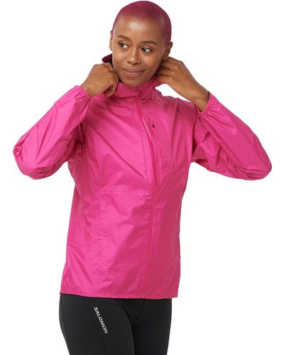 Salomon Bonatti Waterproof Jacket - Pink