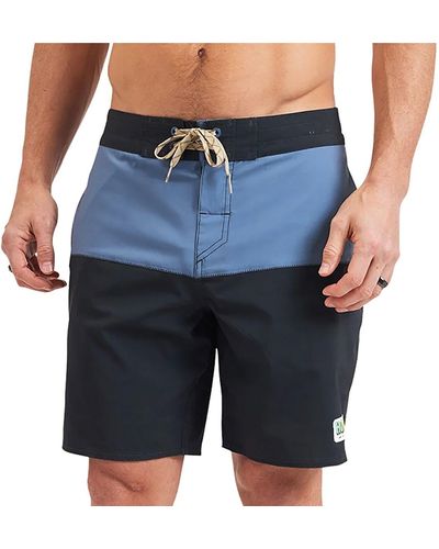 Howler Brothers Buchannon Board Short - Blue