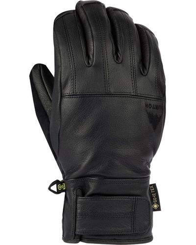 Burton Gondy Gore-tex Leather Glove - Black
