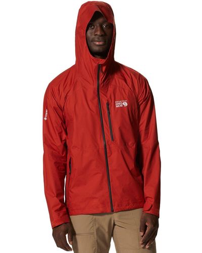 Mountain Hardwear Minimizer Gore-Tex Paclite Plus Jacket - Red