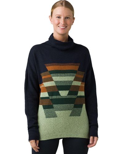 Prana Frosted Pine Sweater - Blue
