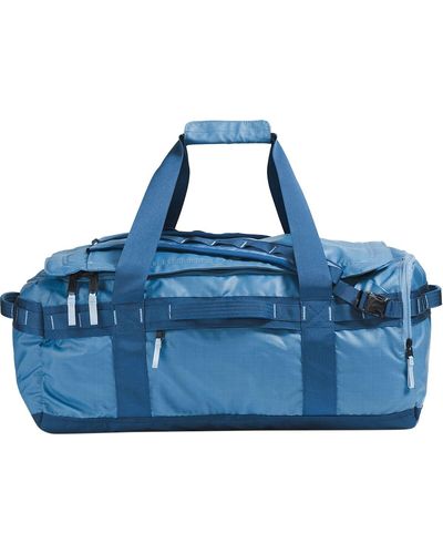 The North Face Base Camp Voyager 62L Duffel Bag Stone/Steel/Shady - Blue