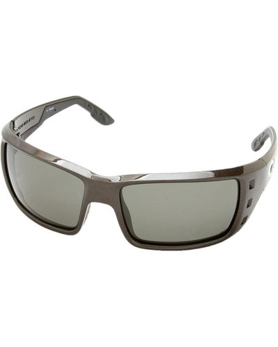 Costa Permit 580G Polarized Sunglasses Gunmetal - Gray