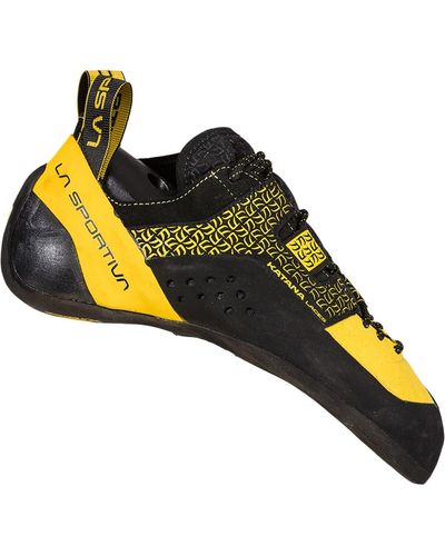La Sportiva Katana Lace Vibram Xs Edge Climbing Shoe - Yellow