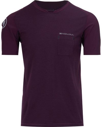 Endura Gv500 Foyle T-Shirt - Purple
