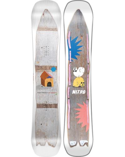 Nitro Mini Thrills Snowboard - White