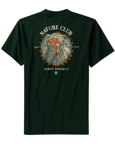 Parks Project Nature Club Members Pocket T-Shirt Dark - Green