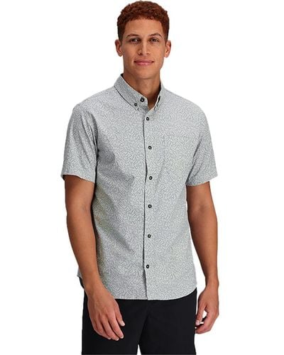 Outdoor Research Rooftop Short-Sleeve Shirt - Gray