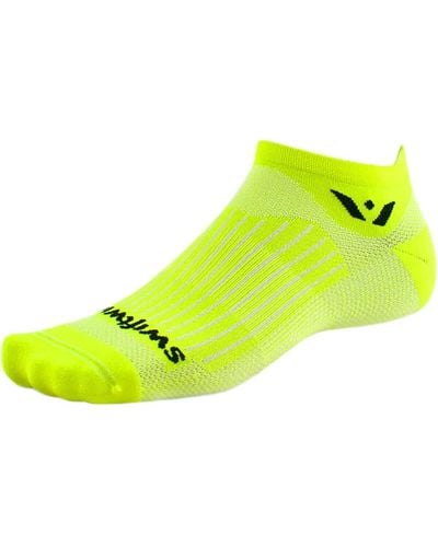 Swiftwick Aspire Zero Tab Sock Hi-Viz - Yellow