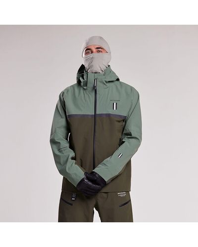White/space Performance 3L Jacket - Green