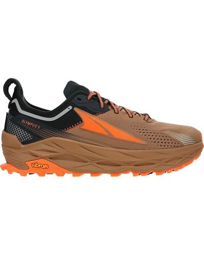 Altra Olympus 5.0 Trail Running Shoe - Brown