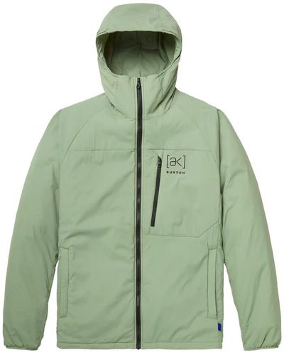 Burton Ak Helium Hooded Stretch Jacket - Green
