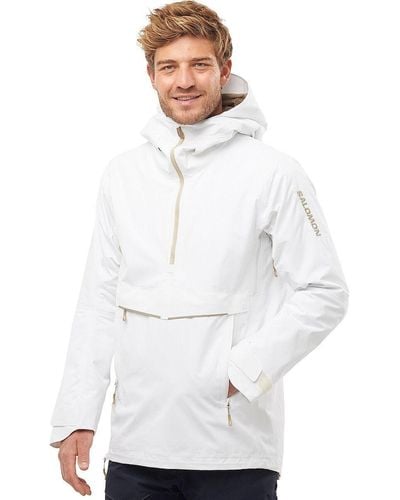 Salomon Gravity Gore-Tex Insulated Jacket - White