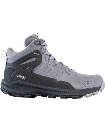 Obōz Katabatic Mid B-Dry Hiking Boot - Gray