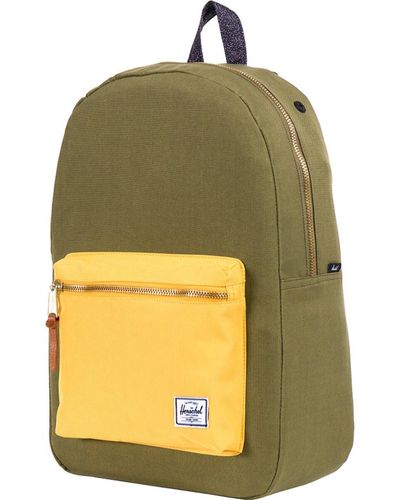 Herschel Supply Co. Settlement 23L Backpack Army/Sunsoaked/Speckle - Yellow
