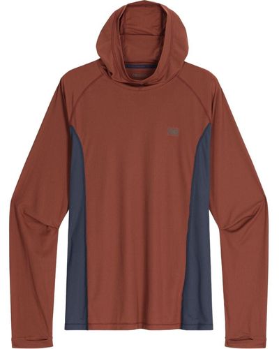 Outdoor Research Echo Hooded Long-Sleeve Shirt - Red