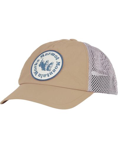 Marmot Alpine Soft Mesh Trucker Hat - Blue