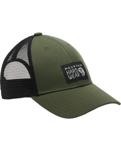 Mountain Hardwear Mhw Logo Trucker Hat - Green