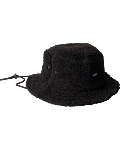 Kavu Fur Ball Boonie Hat Smoke - Black