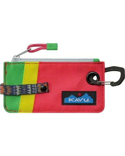 Kavu Clipper Card Case - Red