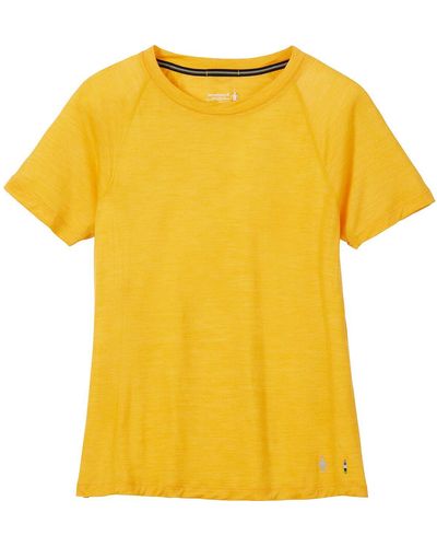 Smartwool Merino Sport Ultralite Short-Sleeve Shirt - Yellow