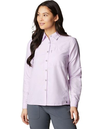 Mountain Hardwear Canyon Long-Sleeve Shirt - Purple